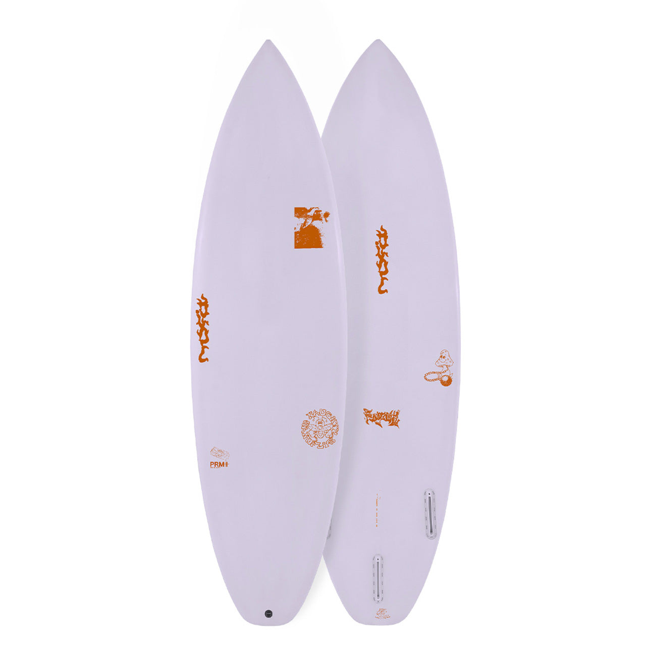 MISFIT Fungzetti - Art Series - Primitek 5'10” x 18 3/4” x 2 3/8” - 27.3L   Aroona Surf, Sydney