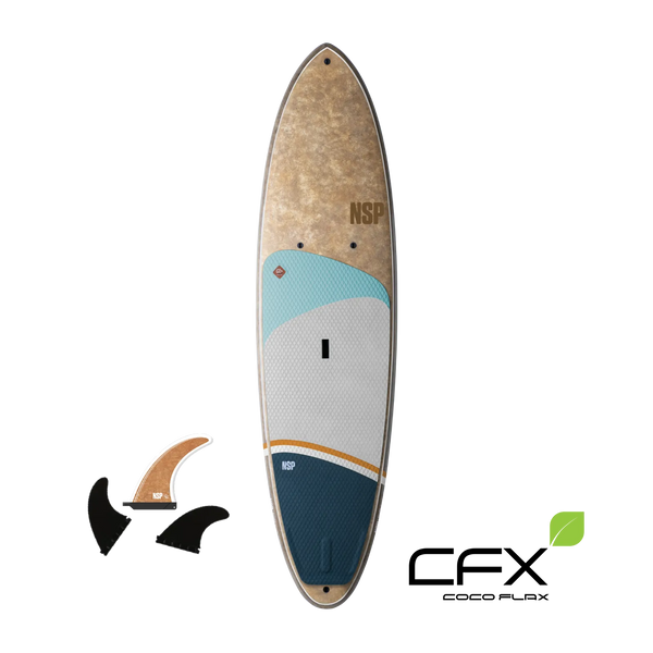 NSP Allrounder - Cocoflax 9'2" | 129.5 L Natural  Aroona Surf, Sydney