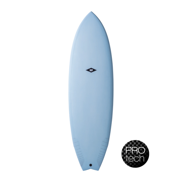 NSP Fish - Protech 5'6" | 28.1 L Sky Blue Tint  Aroona Surf, Sydney