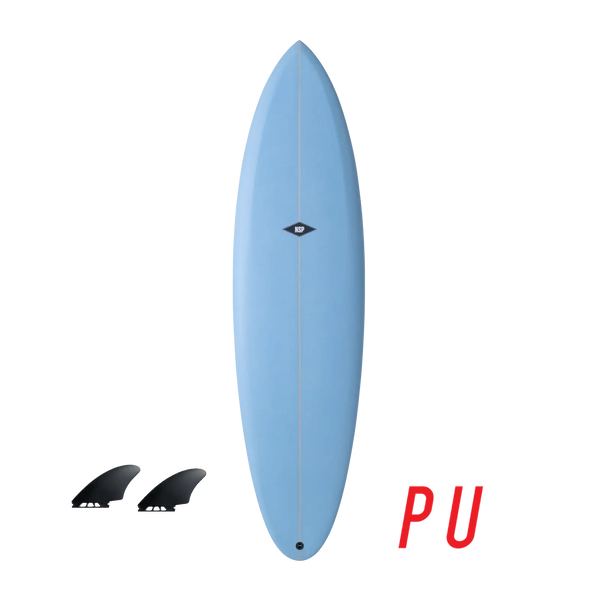 7ft twin fin deals surfboard