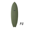 NSP Kingfish - PU 6'0" | 35.1 L Olive  Aroona Surf, Sydney