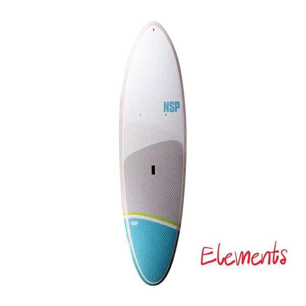 NSP Allrounder - Elements 9'2" | 129.5 L White  Aroona Surf, Sydney