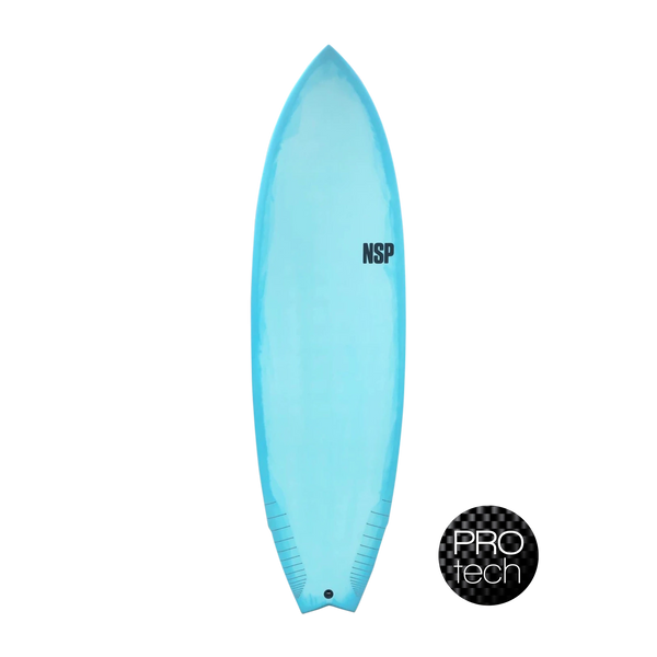 NSP Fish - Protech - Classic 5'6" | 28.1 L Blue Tint  Aroona Surf, Sydney