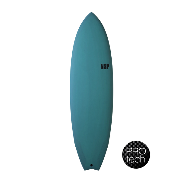 NSP Fish - Protech - Classic 6'4" | 40.2 L Green Tint  Aroona Surf, Sydney