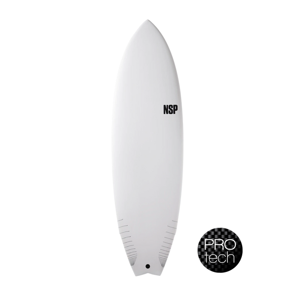 NSP Fish - Protech - Classic 6'0" | 35.1 L White Tint  Aroona Surf, Sydney