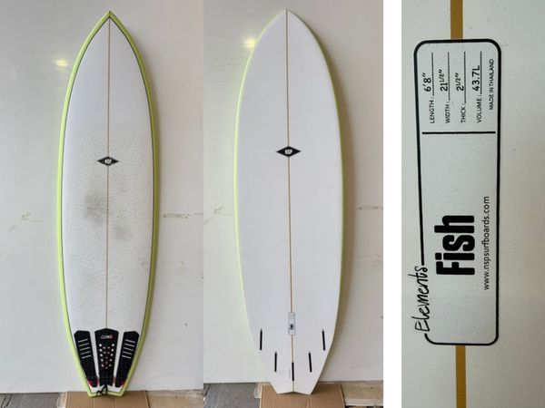 NSP Fish - 6'8" Elements - Demo Board 6'8" | 43.7 L Aroona Surf, Sydney