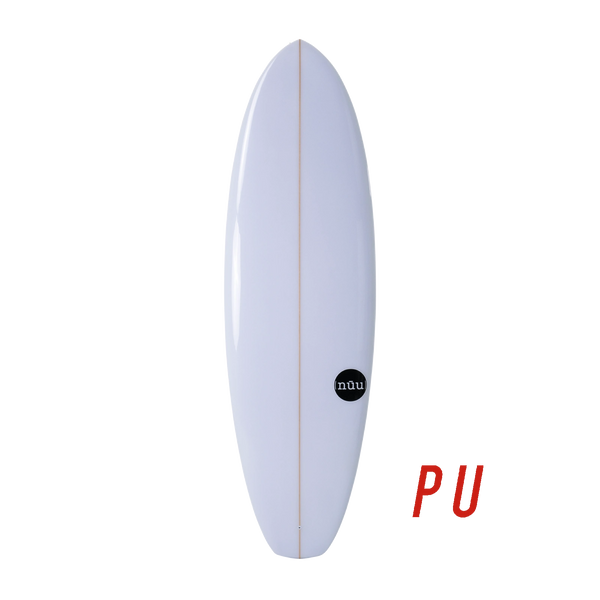 Nuu Knogg - PU 6'0" Clear  Aroona Surf, Sydney