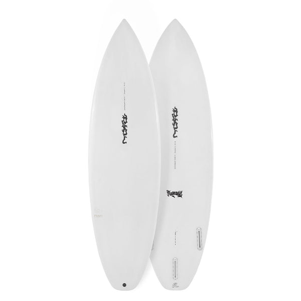 MISFIT Fungzetti - Primitek 5'9” x 18 5/8” x 2 5/16” - 26L White Aroona Surf, Sydney