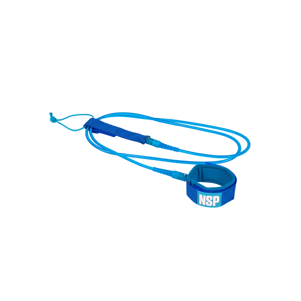 NSP Leash 6' | 7mm Blue  Aroona Surf, Sydney